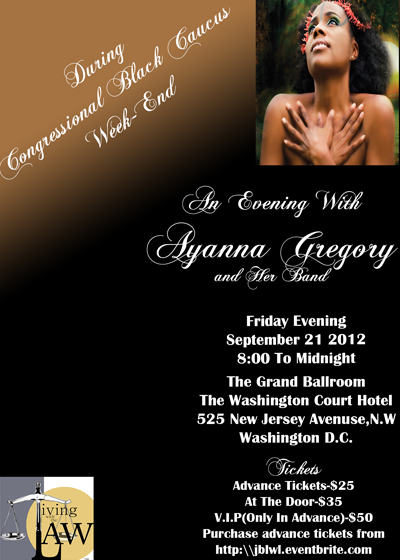 An Evening with Ayanna Gregory